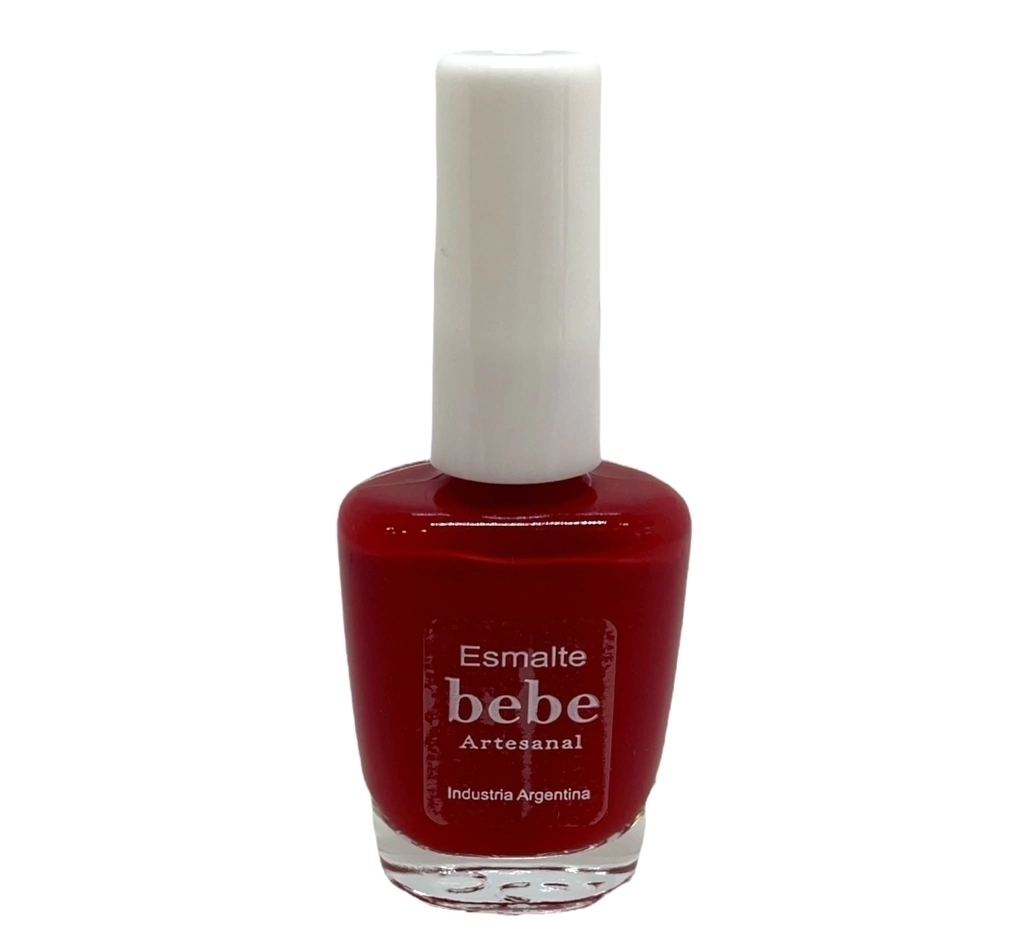 Esmalte comun rojo Bebe